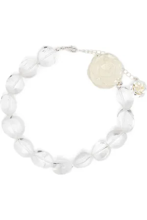 MAGDA BUTRYM Collar con charm de rosa