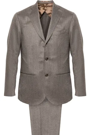 BARBA Traje con motivo de espiga