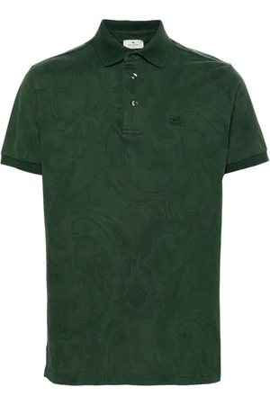 Etro Polo con estampado de cachemira