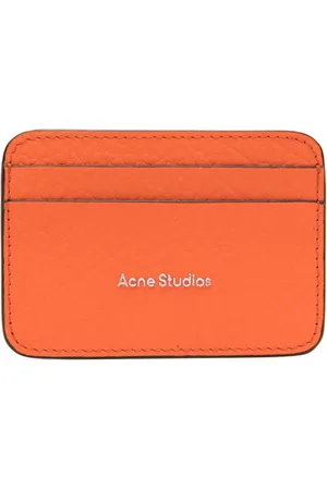 Acne Studios Tarjetero con logo