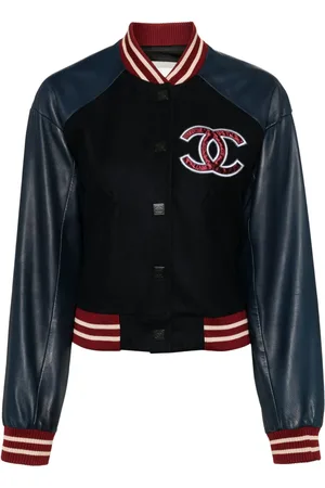 CHANEL Chaqueta bómber Spring Letterman 2004
