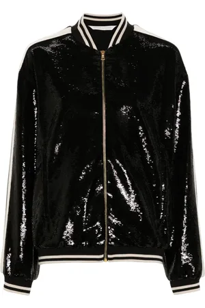 Palm Angels Chaqueta bómber con lentejuelas