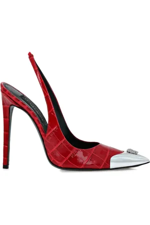 Philipp Plein Zapatos Crocco con tacón de 120 mm