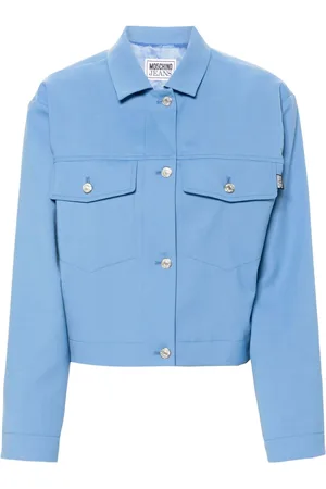 Moschino Chaqueta con etiqueta del logo