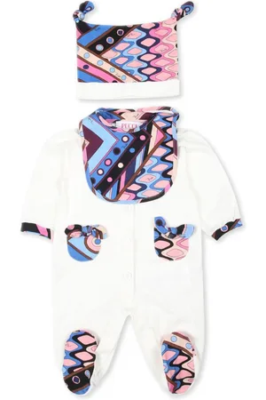 PUCCI Junior Set de pelele con estampado Vivara