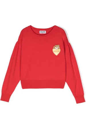 Moschino Jersey con aplique Teddy Bear