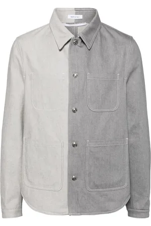 Thom Browne Chaqueta vaquera de dos tonos