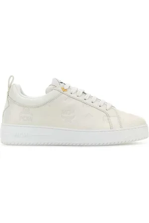MCM Zapatillas con logo en relieve
