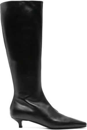Totême Botas altas The Slim con tacón de 40 mm