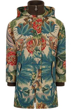 Etro Parka con motivo en jacquard