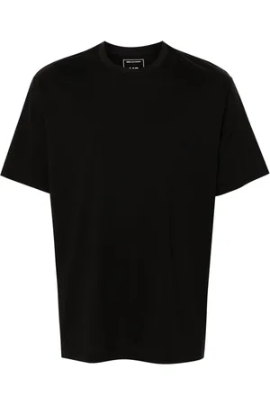 Y-3 Camiseta con pájaros estampados