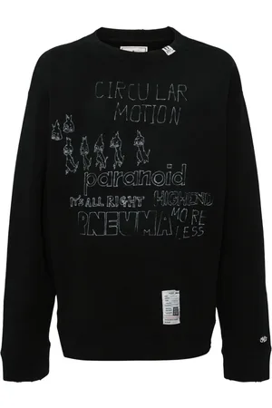Maison Mihara Yasuhiro Sudadera estampada