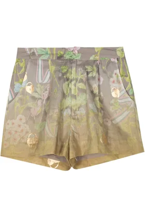 Cynthia Rowley Pantalones cortos con estampado floral