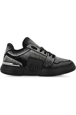Philipp Plein Zapatillas Hexagon con strass