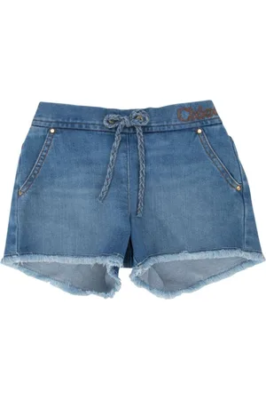Chloé Pantalones cortos con logo bordado