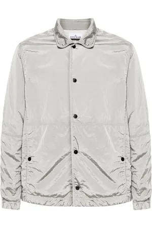 Stone Island Chaqueta con logo bordado