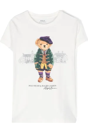 Ralph Lauren Camiseta con estampado Polo Bear