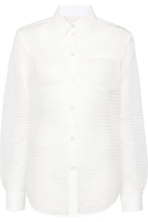 Helmut Lang Camisa con diseño cruzado