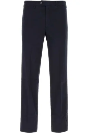 FEDELI Pantalones rectos lisos
