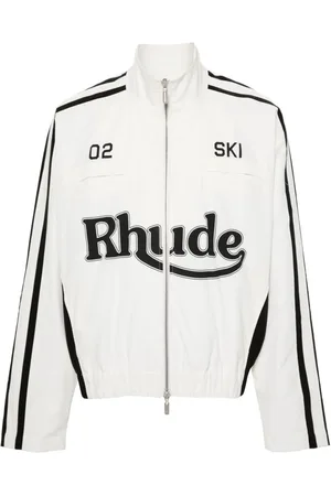 Rhude Chaqueta con logo estampado