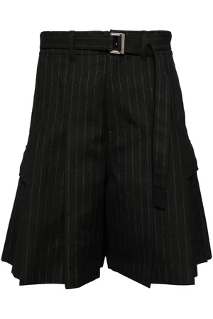 SACAI Pantalones cortos con cinturón