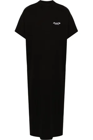 Balenciaga Vestido largo Beverly Hills estilo camiseta