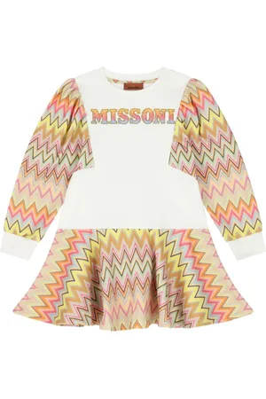 Missoni Vestido corto con estampado en zigzag
