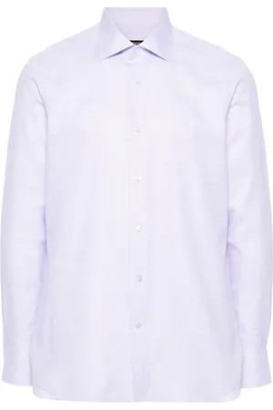 Ermenegildo Zegna Camisa con motivo en jacquard