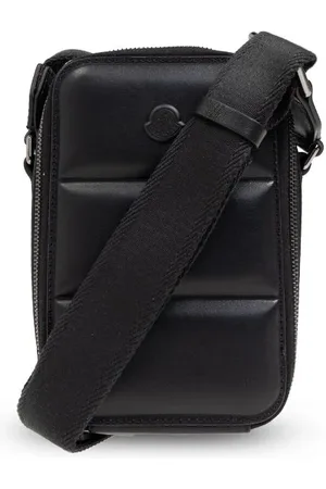 Moncler Bolso messenger con logo en relieve