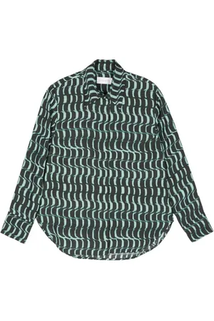 CHRISTIAN WIJNANTS Camisa con estampado abstracto