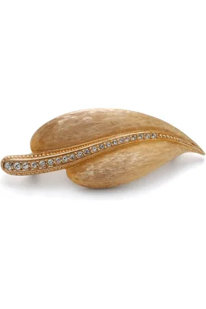 Dior Broche con apliques de strass