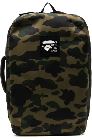 A Bathing Ape Mochila Cordura con motivo militar
