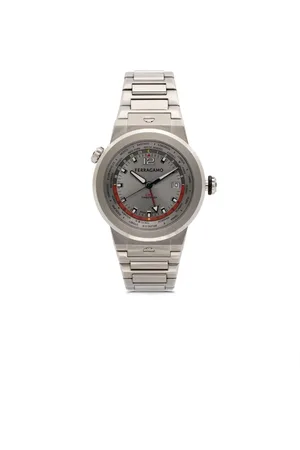 Salvatore Ferragamo Reloj F-80 WorldTime de 43 mm