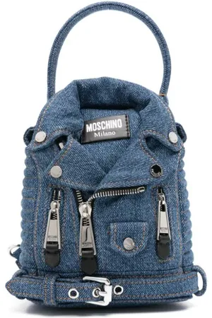 Moschino Mochila biker vaquera