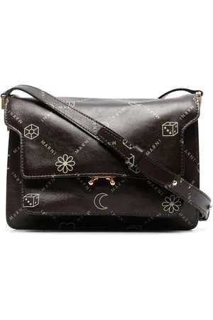 Marni Bandolera con estampado en relieve
