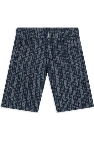 Givenchy Pantalones vaqueros cortos con motivo del logo