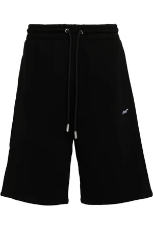 OFF-WHITE Pantalones cortos de chándal con motivo bordado