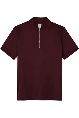Paul Smith Polo con media cremallera