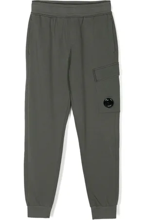 C.P. Company Pantalones de chándal con detalle Lens