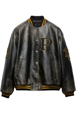 Prada Chaqueta bómber con aplique del logo
