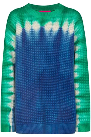 THE ELDER STATESMAN Jersey Daybreak con motivo tie-dye
