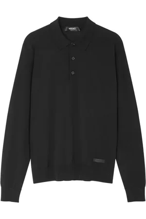 VERSACE Polo de manga larga