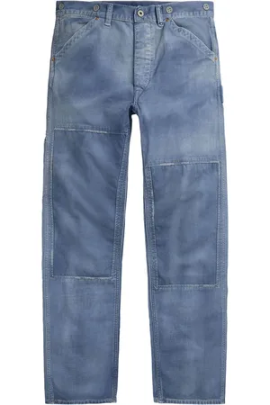 Ralph Lauren Vaqueros con detalle patchwork