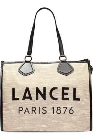 LANCEL Bolso shopper grande con logo estampado