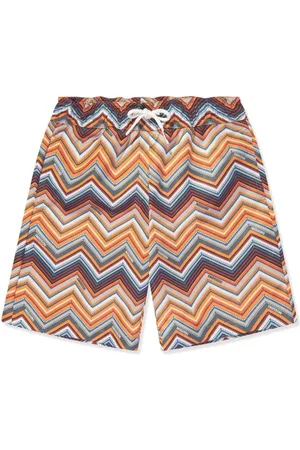 Missoni Pantalones cortos con motivo en zigzag