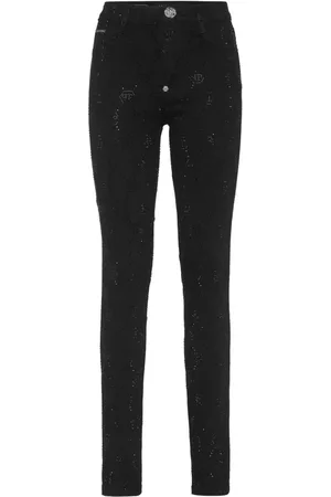 Philipp Plein Jeggins con monograma