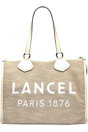 LANCEL Bolso shopper grande con logo estampado
