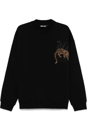 Roberto Cavalli Sudadera con logo estampado