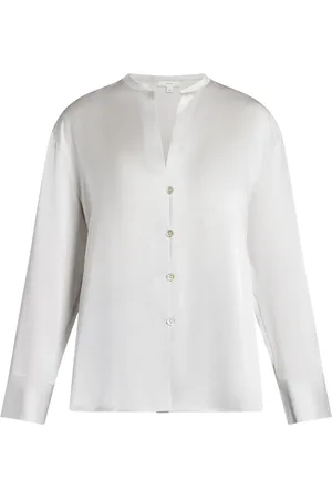 Vince Blusa con cuello mao