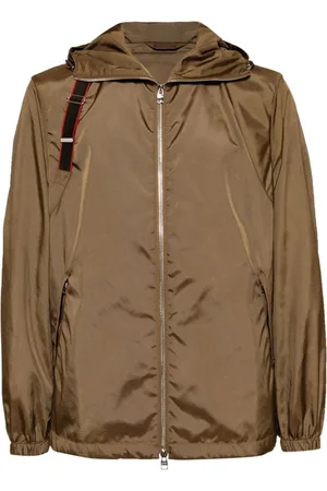 Alexander McQueen Chaqueta liviana con tira lateral